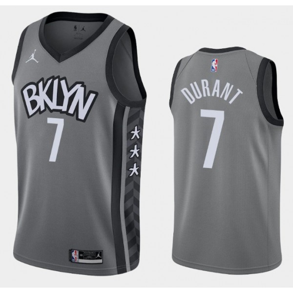 Brooklyn Nets Trikot Kevin Durant 7 2020-2021 Jordan Brand Statement Edition Swingman - Herren Brooklyn Nets Trikot Kevin Durant 7 2020-2021 Jordan Brand Statement Edition Swingman - Herren